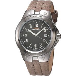 Timex Expedition Field Metal Tech Black/Brown Mens Watch